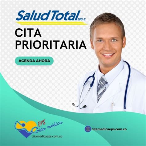 cita salud total|Solicitar o cancelar citas médicas en Salud Total